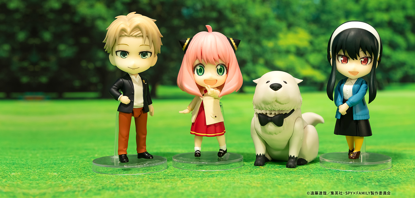 SPY×FAMILY (アクション)フィギュア Figuarts mini(フィギュアーツ ミニ)Figuarts mini 新商品の 「-おでけけこーで-」と、 ボンド・フォージャーが発売決定!