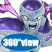 [魂ウェブ商店] 4/27受注締切「フィギュアーツZERO フリーザ -最終形態-」360度ビュー公開！