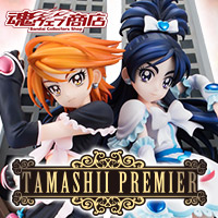 プリキュア15周年を記念した豪華フィギュア「TAMASHII PREMIER キュアブラック＆キュアホワイト」登場!!