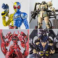 [魂ウェブ商店] ガルーダアイアコス、湿地帯戦用ザク、仮面ライダーW ルナトリガーなど4アイテムが5月25日受注開始！