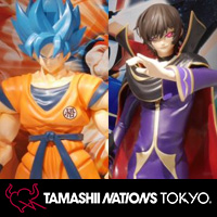 [TAMASHII NATIONS TOKYO] 1F エントランスがリニューアル！悟空＆ルルーシュがお出迎え♪