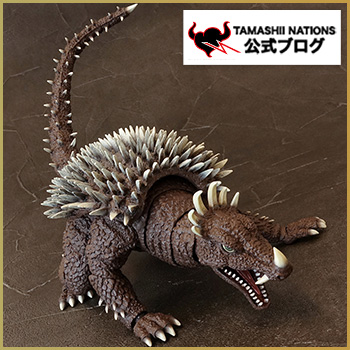 魂ブログ 地球を守る正義の味方！怪獣王の相棒「S.H.MonsterArts アンギラス (1972)」撮り下ろしご紹介