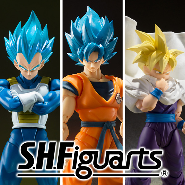 【ドラゴンボール】S.H.Figuartsから3商品の再販が決定！