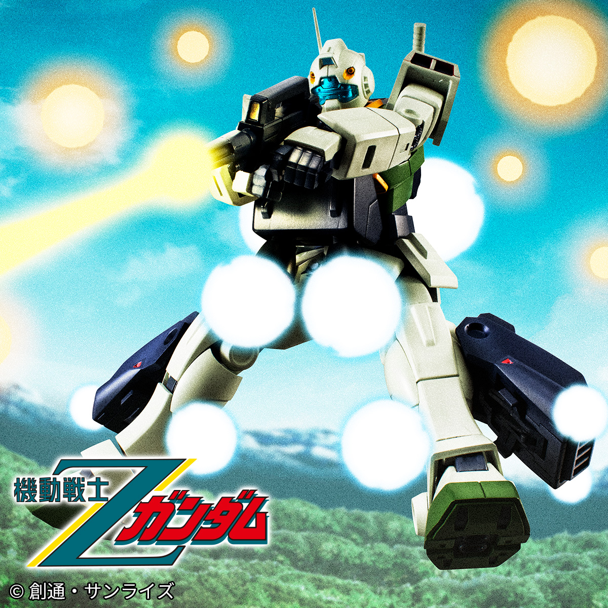 特設サイト 【機動戦士Zガンダム】「＜SIDE MS＞ RGM-79R ジムII（エゥーゴ仕様） ver. A.N.I.M.E. ～バリュート・パック装備～」がROBOT魂に登場！