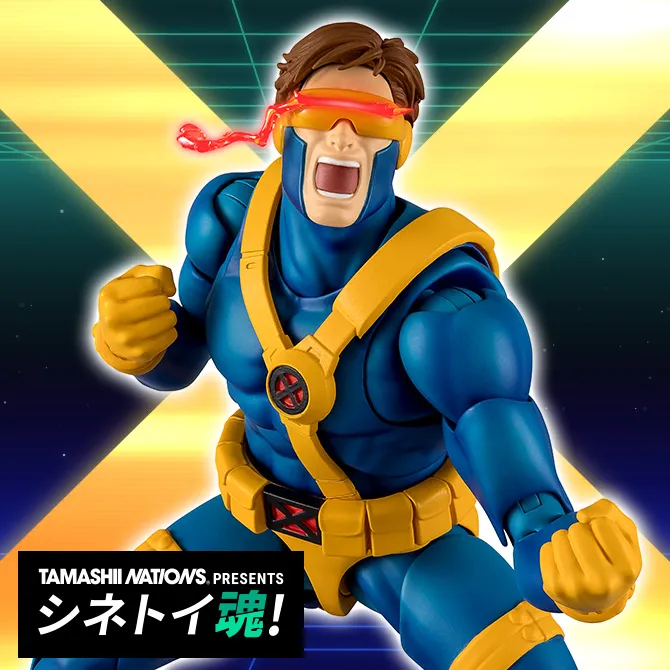 【シネトイ魂！】MARVEL『GAMERVERSE』よりX-MENの初代リーダー「サイクロップス」がS.H.Figuartsに登場！
