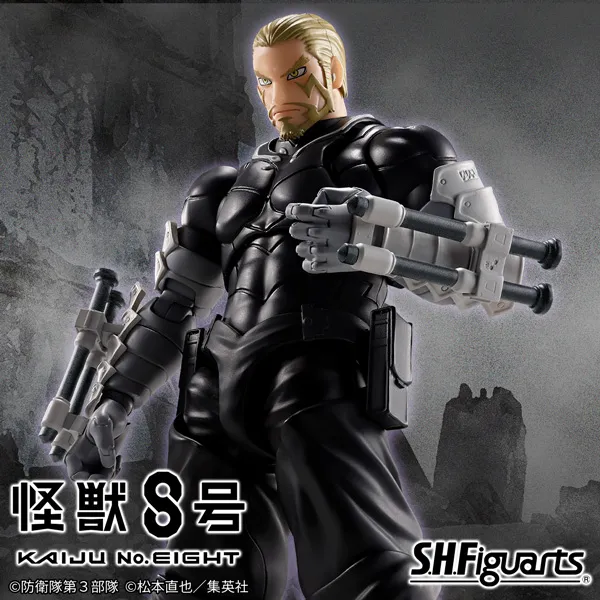 【怪獣８号】アニメ『怪獣８号』より「四ノ宮功」がS.H.Figuartsに登場！