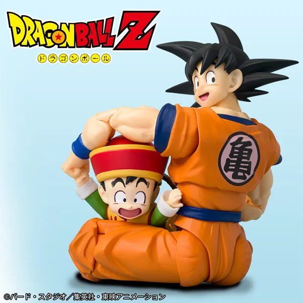 【ドラゴンボールZ】「孫悟空＆孫悟飯-幼年期-＆筋斗雲」がS.H.Figuartsに登場！魂ウェブ商店にて8月29日16時予約受付開始！