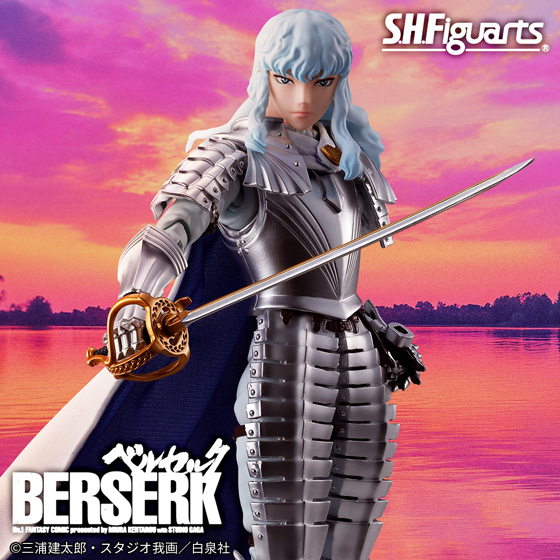 【ベルセルク】S.H.Figuartsより「グリフィス」が登場！
