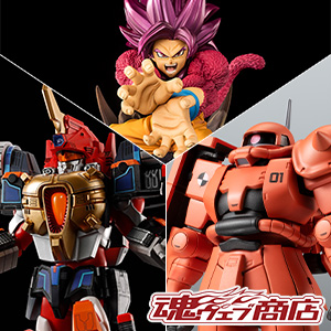 TOPICS 【魂ウェブ商店】スーパーサイヤ人4孫悟空-DAIMA-、サンダーグリッドマン、MS-06RP プロトタイプ高機動型ザクⅡ ver. A.N.I.M.E.が1月23日16時受注開始！