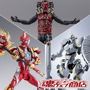 【魂ウェブ商店】エグザベ専用ギャン（ハクジ装備）、ウルトラマンオメガ、クモオーグが2月13日16時受注開始！