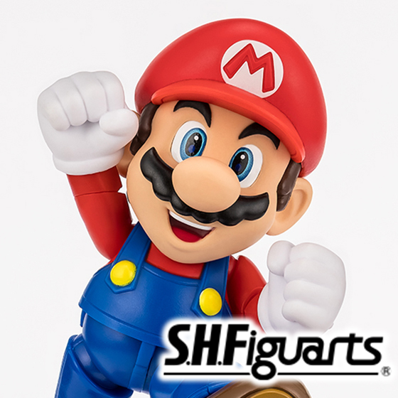 【スーパーマリオ】S.H.Figuartsより、マリオ (SUPER MARIO)が再び登場！