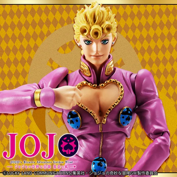 特設サイト 【ジョジョの奇妙な冒険】「ジョルノ・ジョバァーナ」がS.H.Figuartsに登場ッ！