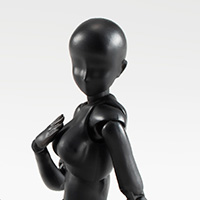 S.H.Figuarts ボディちゃん（Solid black Color Ver.）