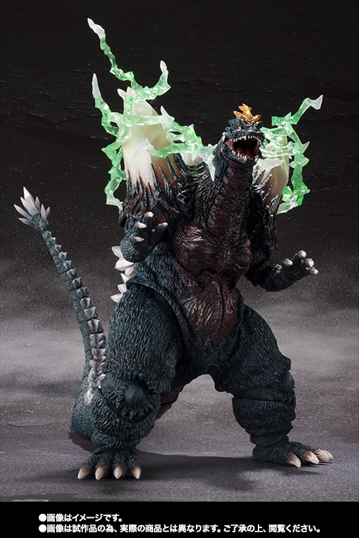 S.H.MonsterArts スペースゴジラ＆リトルゴジラ Special Color Ver ...