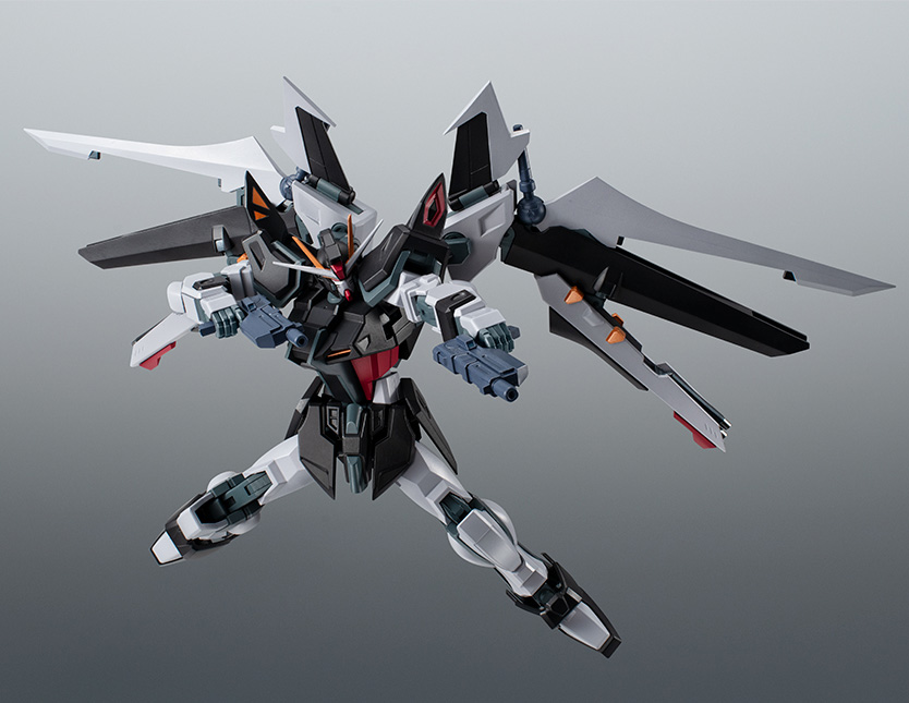 機動戦士ガンダムSEED C.E.73 -STARGAZER- フィギュア ROBOT魂 ＜SIDE MS＞ GAT-X105E＋AQM/E-X09S ストライクノワールガンダム ver. A.N.I.M.E.