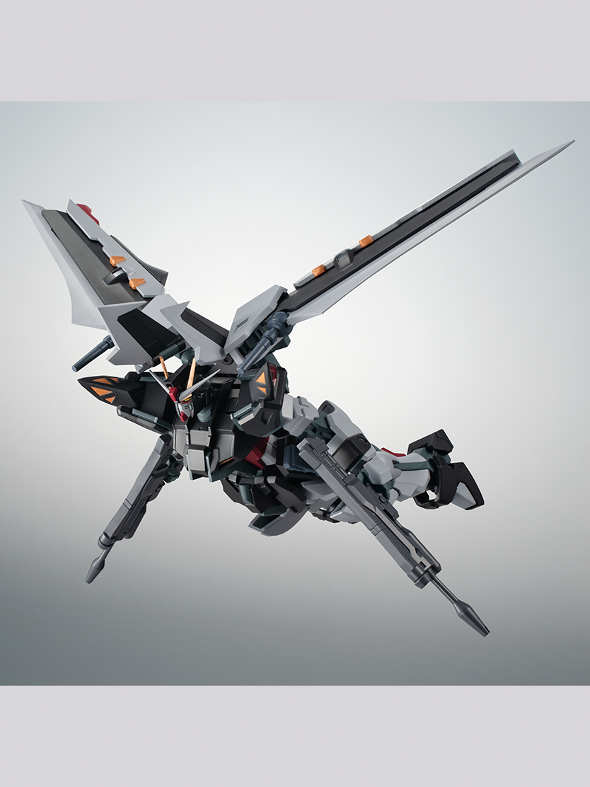 機動戦士ガンダムSEED C.E.73 -STARGAZER- フィギュア ROBOT魂 ＜SIDE MS＞ GAT-X105E＋AQM/E-X09S ストライクノワールガンダム ver. A.N.I.M.E.