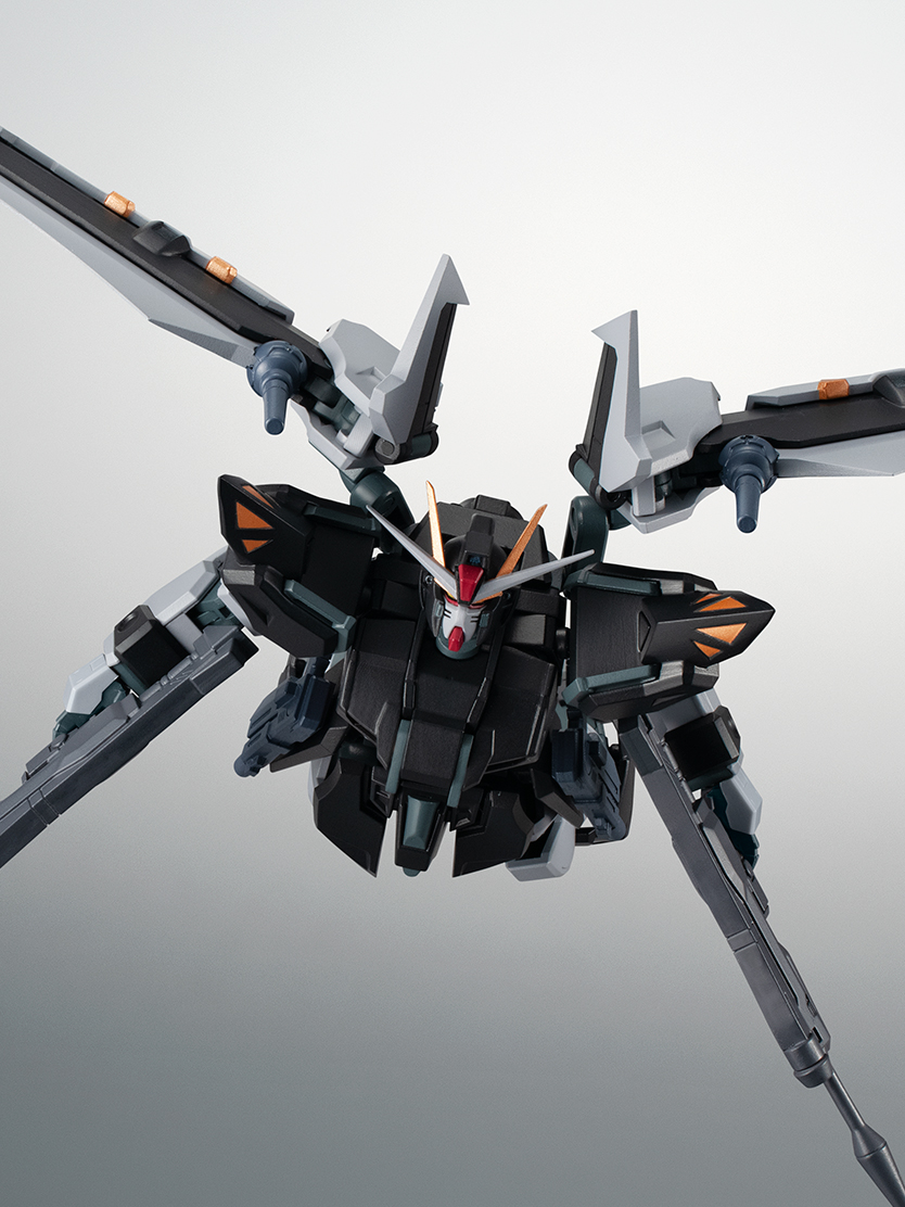 機動戦士ガンダムSEED C.E.73 -STARGAZER- フィギュア ROBOT魂 ＜SIDE MS＞ GAT-X105E＋AQM/E-X09S ストライクノワールガンダム ver. A.N.I.M.E.