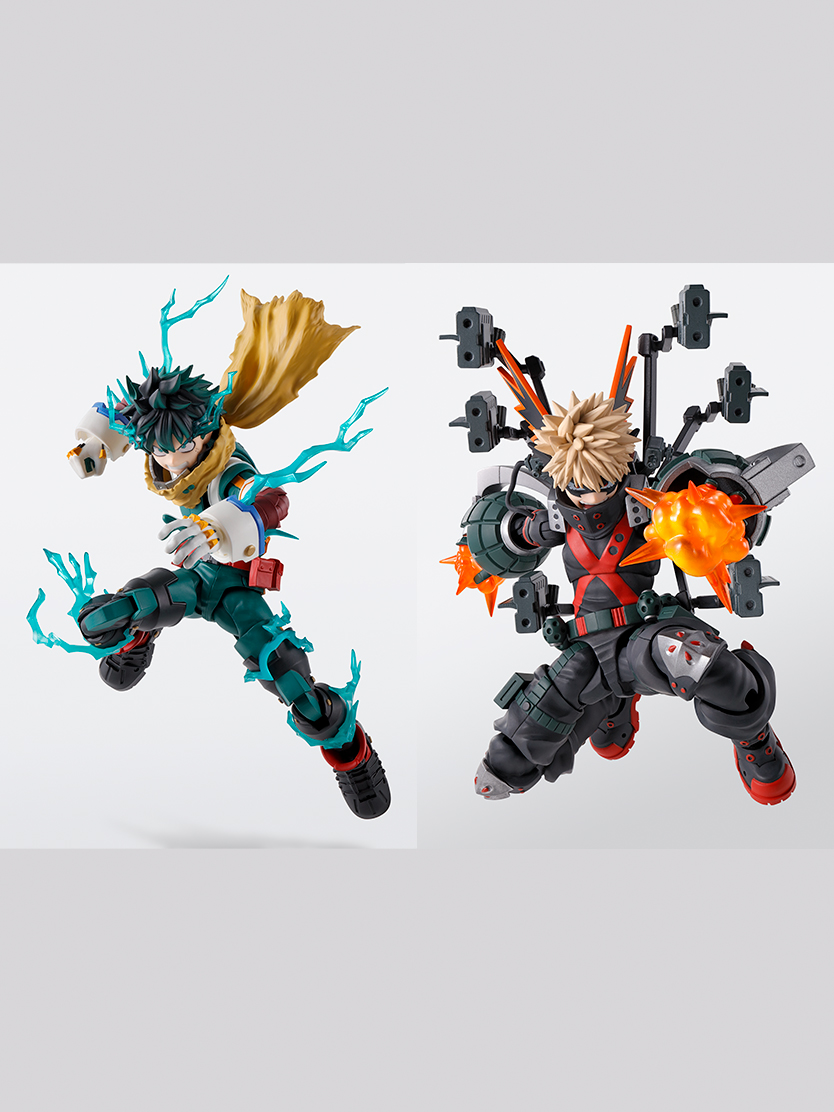 僕のヒーローアカデミア フィギュア S.H.Figuarts 緑谷出久＆爆豪勝己 PLUS ULTRA オプションパーツセット