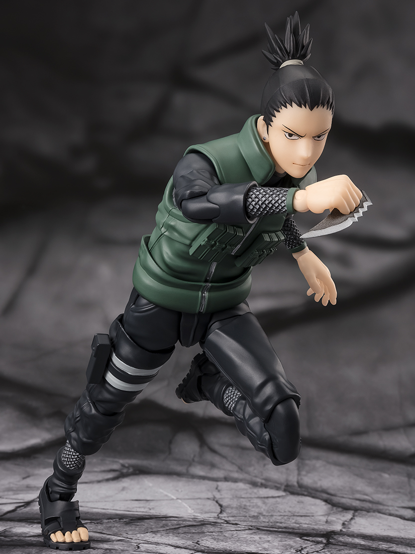 NARUTO-ナルト- 疾風伝 フィギュア S.H.Figuarts 奈良シカマル -十手先を見抜く頭脳-