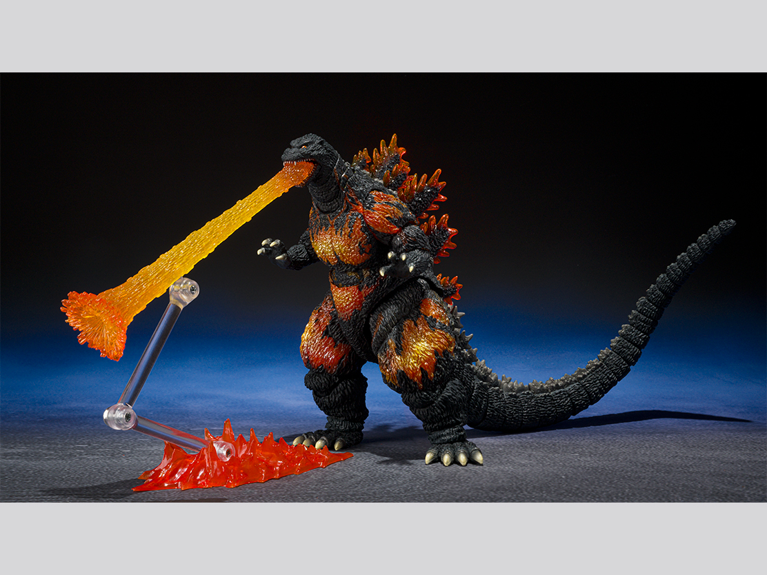 ゴジラVSデストロイア フィギュア S.H.MonsterArts ゴジラ (1995) 70周年特別記念Ver.