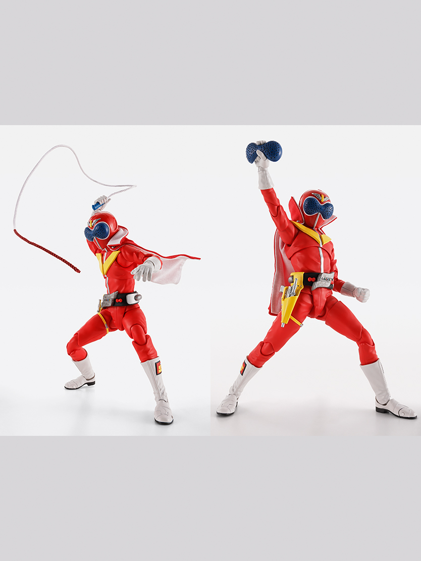 秘密戦隊ゴレンジャー フィギュア S.H.Figuarts（真骨彫製法） アカレンジャー スーパー戦隊 50th Anniversary Ver.（初回限定台座付属）