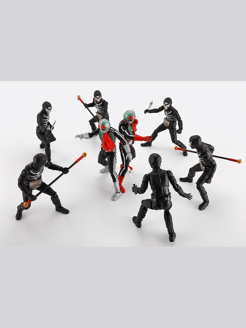 仮面ライダー フィギュア S.H.Figuarts ショッカー戦闘員 地獄の昭和怪人エディション