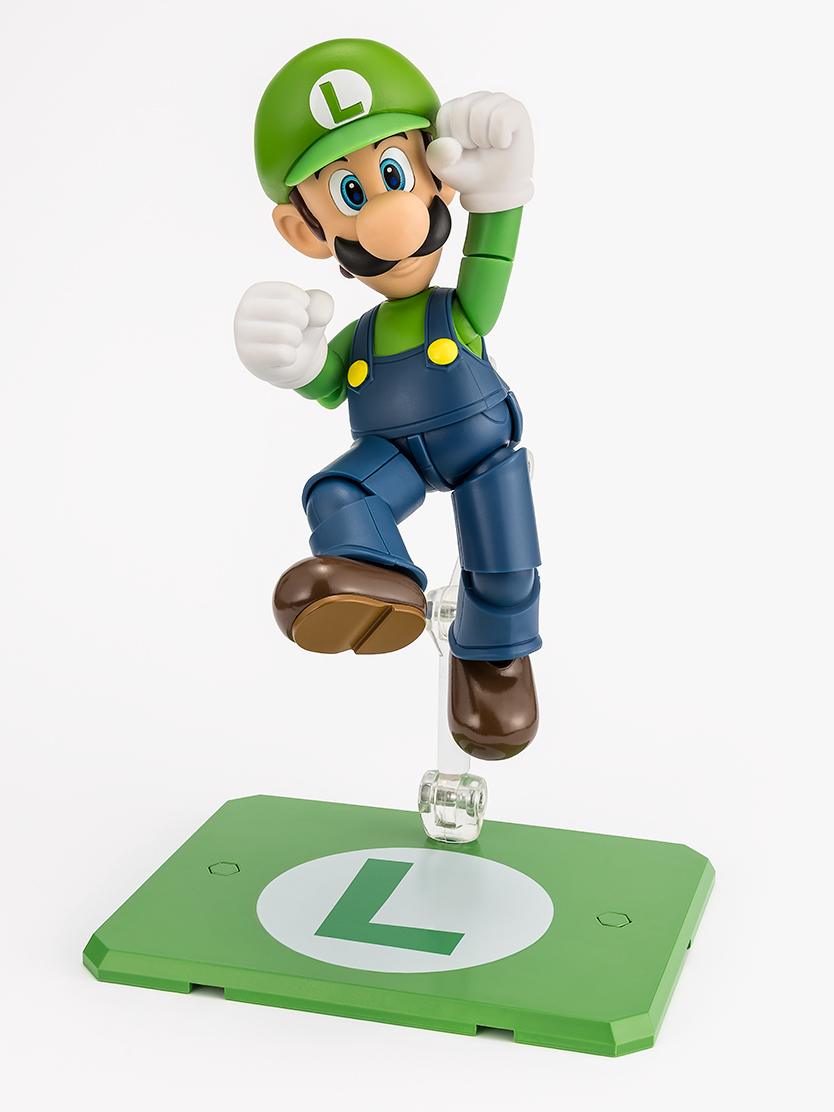 スーパーマリオ フィギュア S.H.Figuarts ルイージ (SUPER MARIO)