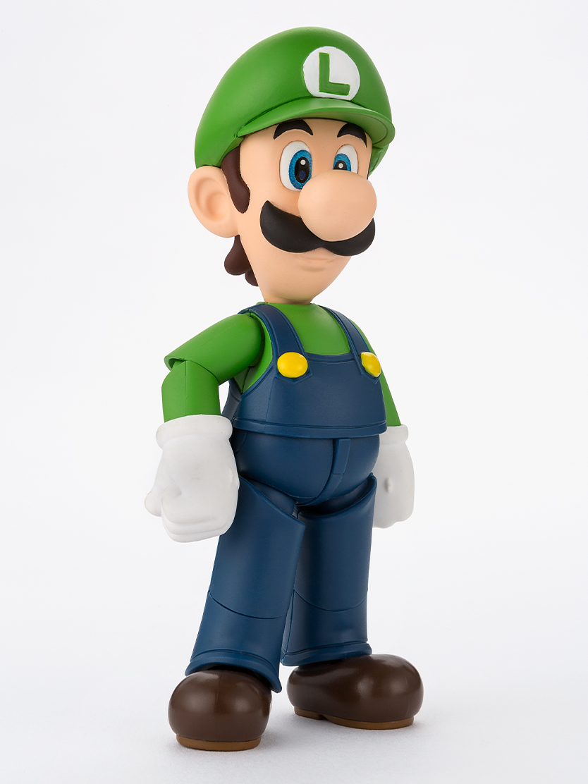 スーパーマリオ フィギュア S.H.Figuarts ルイージ (SUPER MARIO)