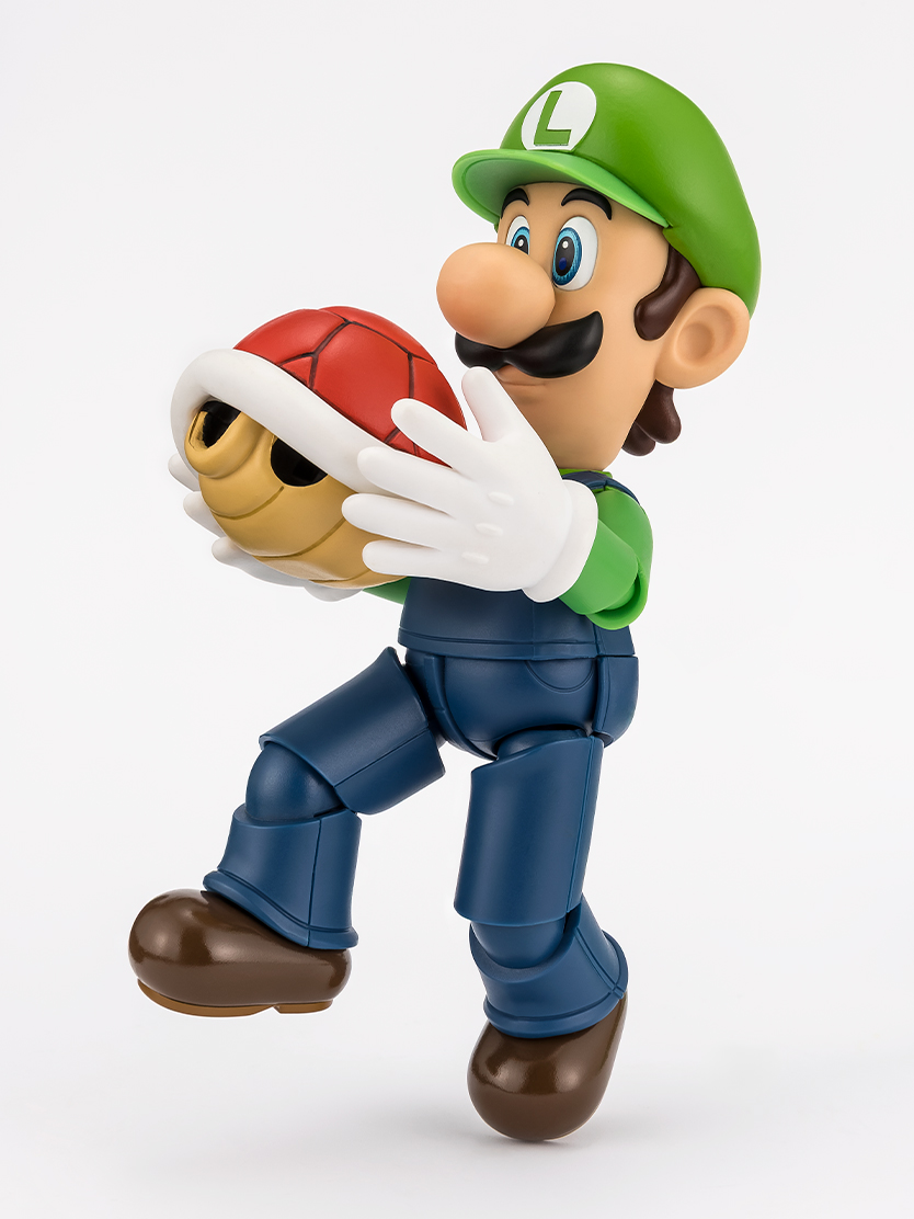 スーパーマリオ フィギュア S.H.Figuarts ルイージ (SUPER MARIO)