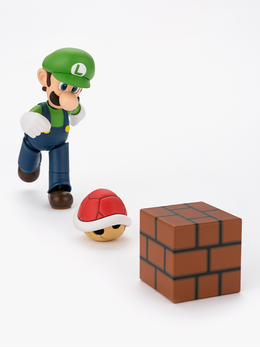 スーパーマリオ フィギュア S.H.Figuarts ルイージ (SUPER MARIO)