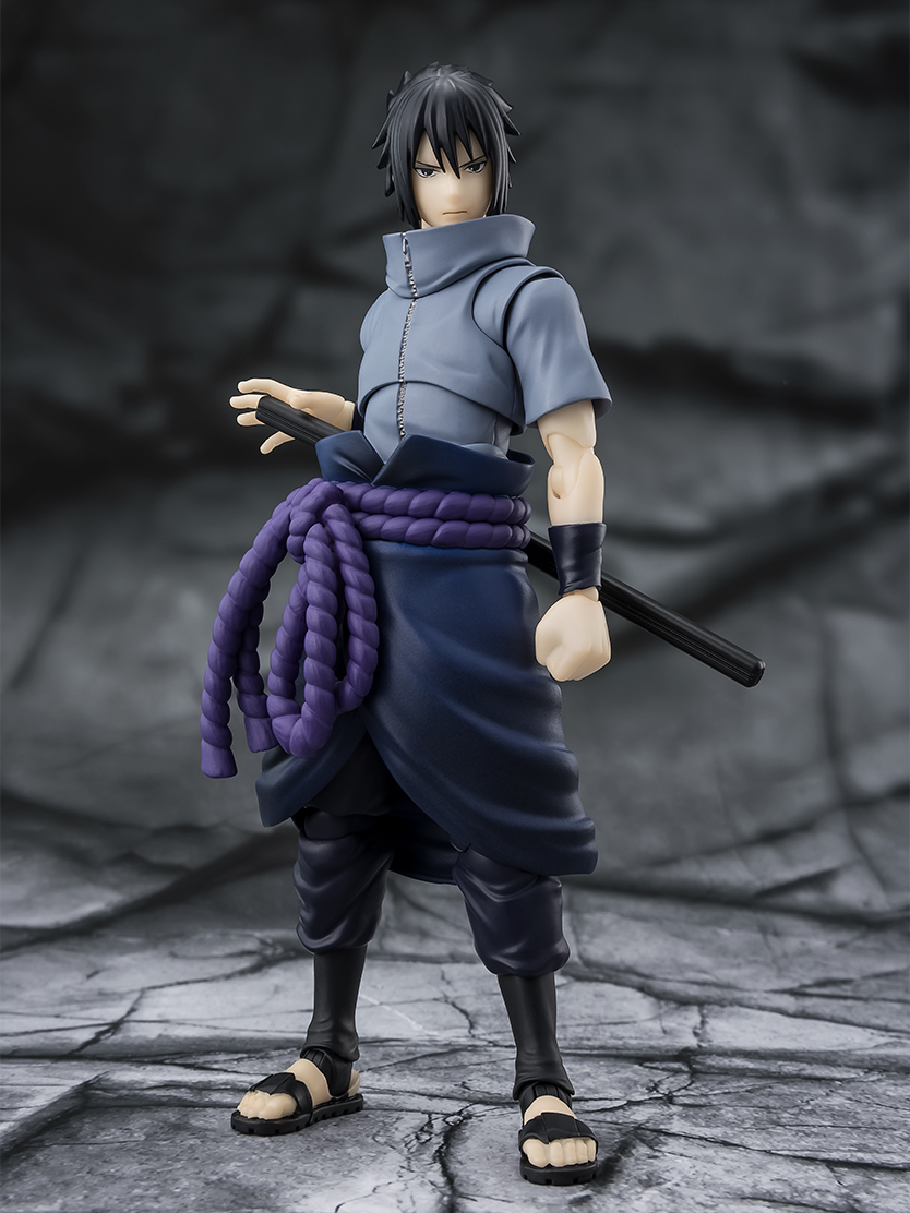 NARUTO-ナルト-疾風伝 フィギュア S.H.Figuarts うちはサスケ -闇を焼き切る孤高の忍-
