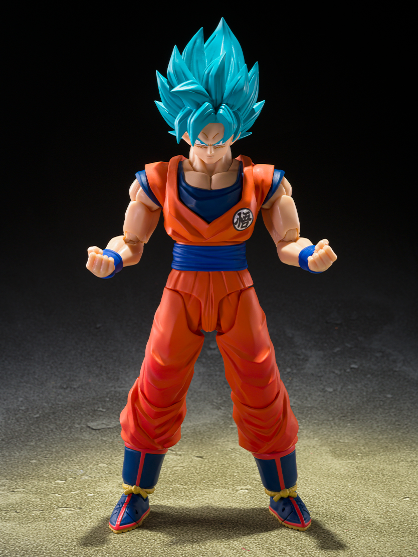 ドラゴンボール超 フィギュア S.H.Figuarts 超サイヤ人ゴッド超サイヤ人孫悟空〈限界を超えし蒼き力〉