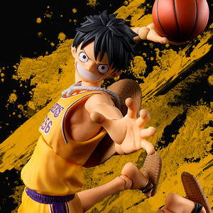 ONE PIECE×NBA モンキー・D・ルフィ -LOS ANGELES LAKERS ver.- 