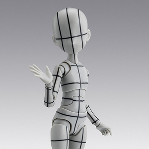 ボディちゃん -杉森建- Edition-ワイヤーフレーム-(Gray Color Ver.)