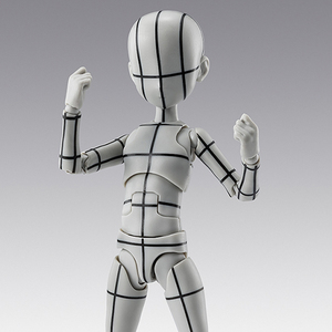 ボディくん -杉森建- Edition-ワイヤーフレーム-(Gray Color Ver.)