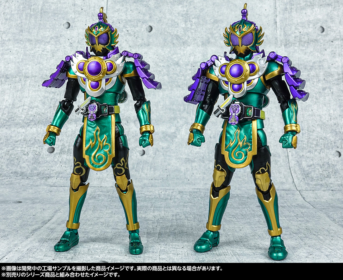 僕たちがヒーローにならなきゃいけないんだ！6月1日(日)魂ウェブ商店受注締切「S.H.Figuarts（真骨彫製法） 仮面ライダー龍玄 ブドウアームズ」撮り下ろし紹介 