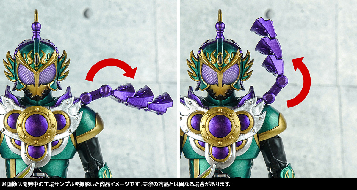 僕たちがヒーローにならなきゃいけないんだ！6月1日(日)魂ウェブ商店受注締切「S.H.Figuarts（真骨彫製法） 仮面ライダー龍玄 ブドウアームズ」撮り下ろし紹介 