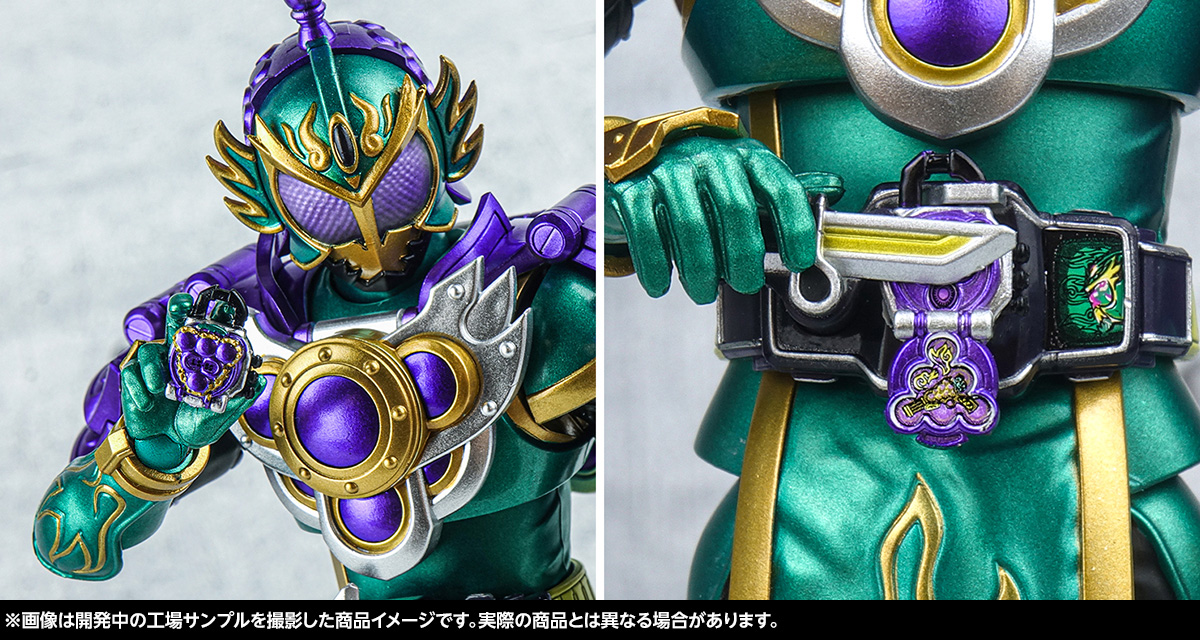 僕たちがヒーローにならなきゃいけないんだ！6月1日(日)魂ウェブ商店受注締切「S.H.Figuarts（真骨彫製法） 仮面ライダー龍玄 ブドウアームズ」撮り下ろし紹介 