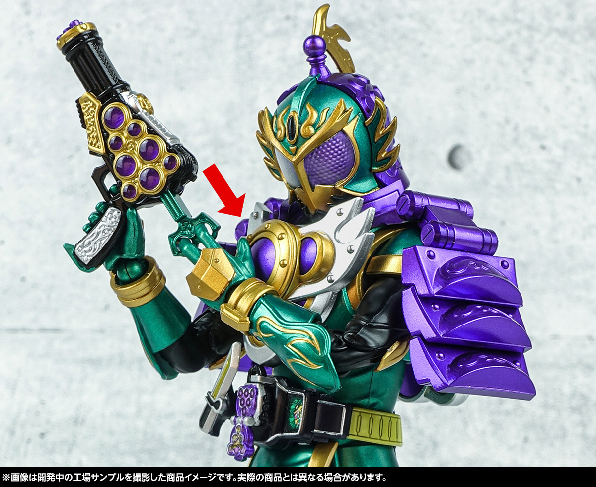 僕たちがヒーローにならなきゃいけないんだ！6月1日(日)魂ウェブ商店受注締切「S.H.Figuarts（真骨彫製法） 仮面ライダー龍玄 ブドウアームズ」撮り下ろし紹介 
