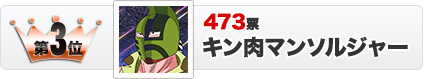 第3位　キン肉マンソルジャー　473票