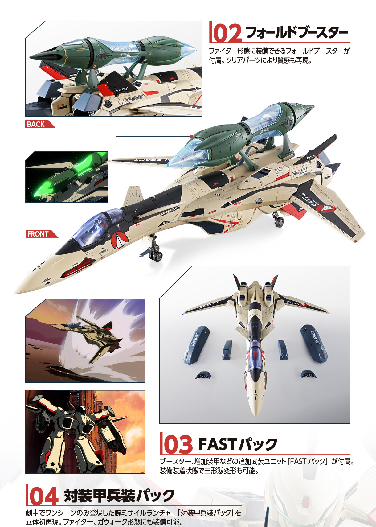 DX超合金 YF-19 フルセットパック