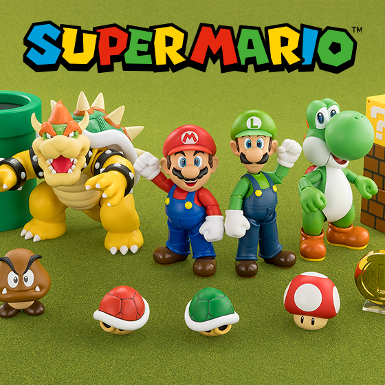 【スーパーマリオ】S.H.Figuartsより、スーパーマリオシリーズが再び登場！